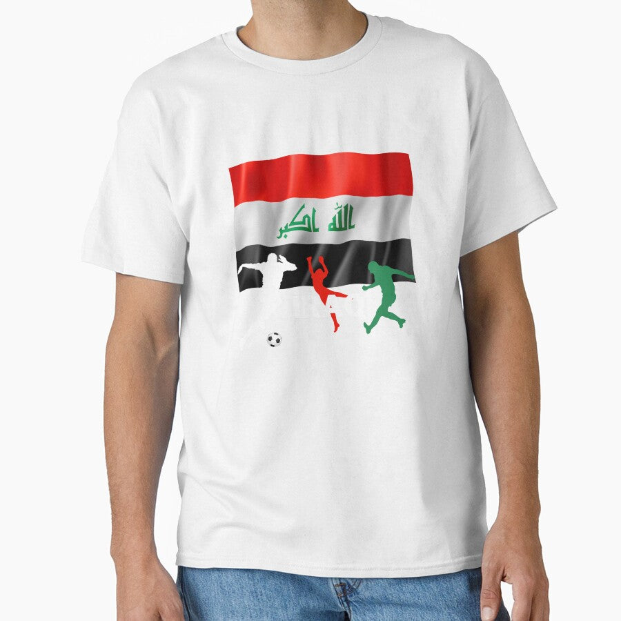 Copy of Iraq Flag Jersey Iraqi Soccer Team Iraqi by wisamart