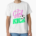 Girl can Kick Girls Soccer Kid Kids by JodanHenderson