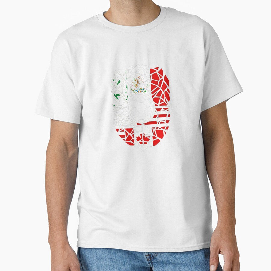 Mosaic Soccer Crest USA Canada Mexico Unity 2026 T-Shirt_82794688 by KTY-NUSS