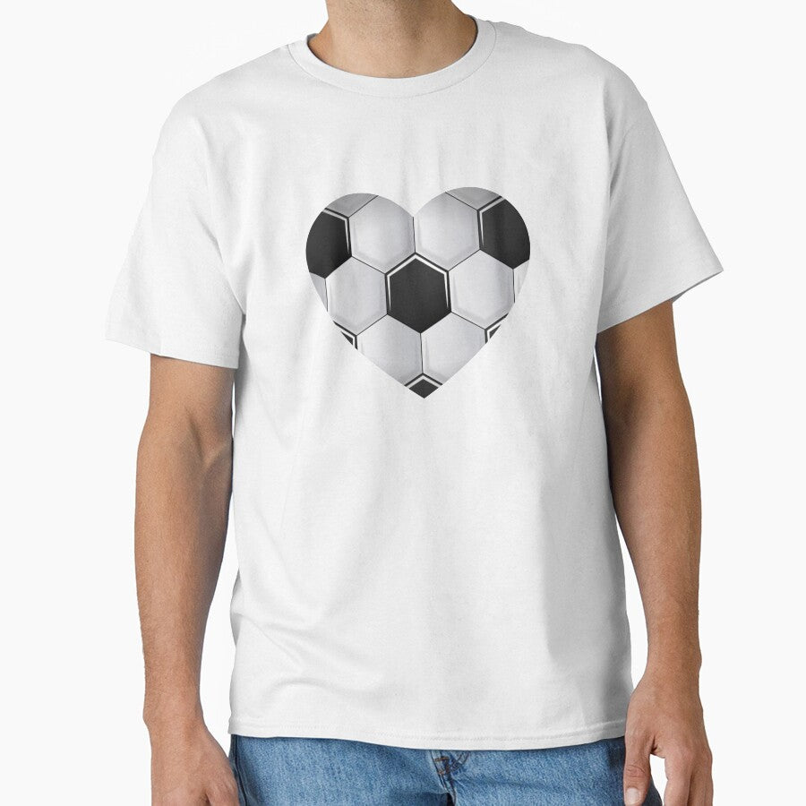 love soccer heart sports football athletic by Gossip Rag