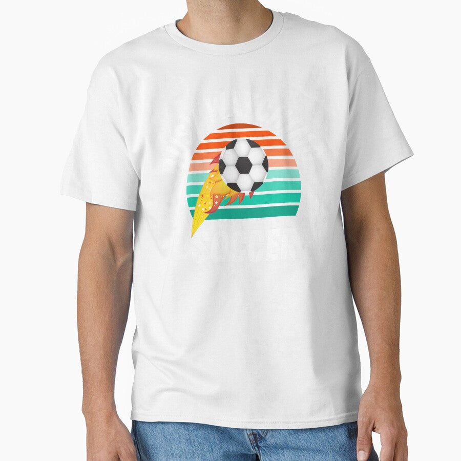 Busy Watching Soccer Ball Launch Novelty Gift by Marathon-Runner
