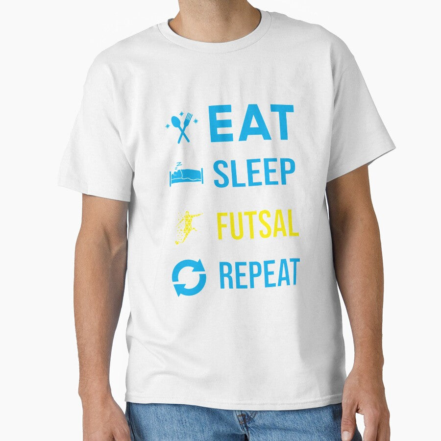 Eat Sleep Futsal Repeat by AMASOTGN