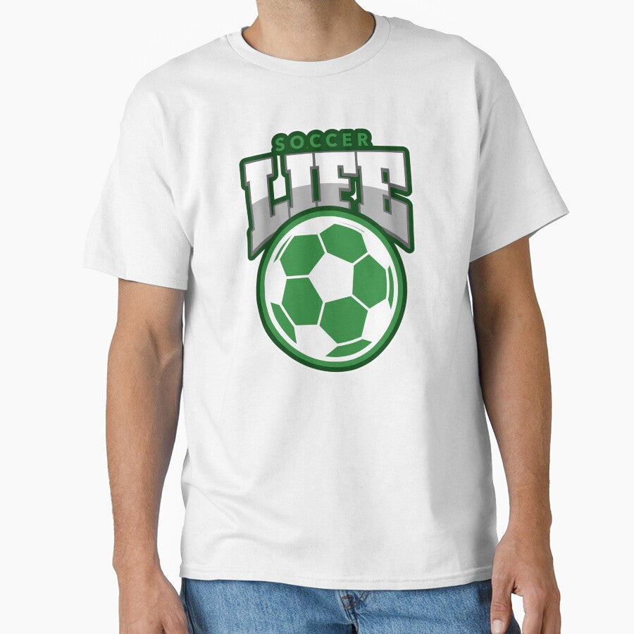 Soccer Life-Gr and Wt by VJKTees