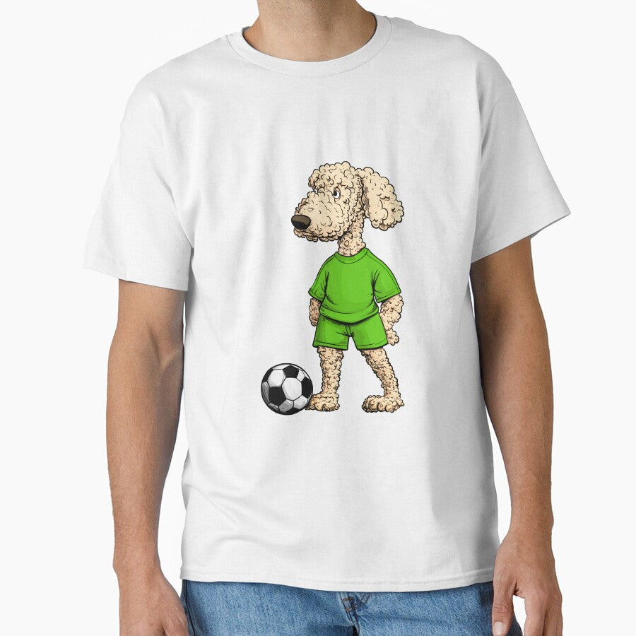 Poodle Football Dog by Soulskier
