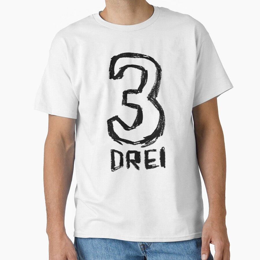 Number Three, German Number 3 by badlydrawnbabe
