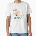 Eat Sleep Football Repeat Football Lovers by GabrieSketcham