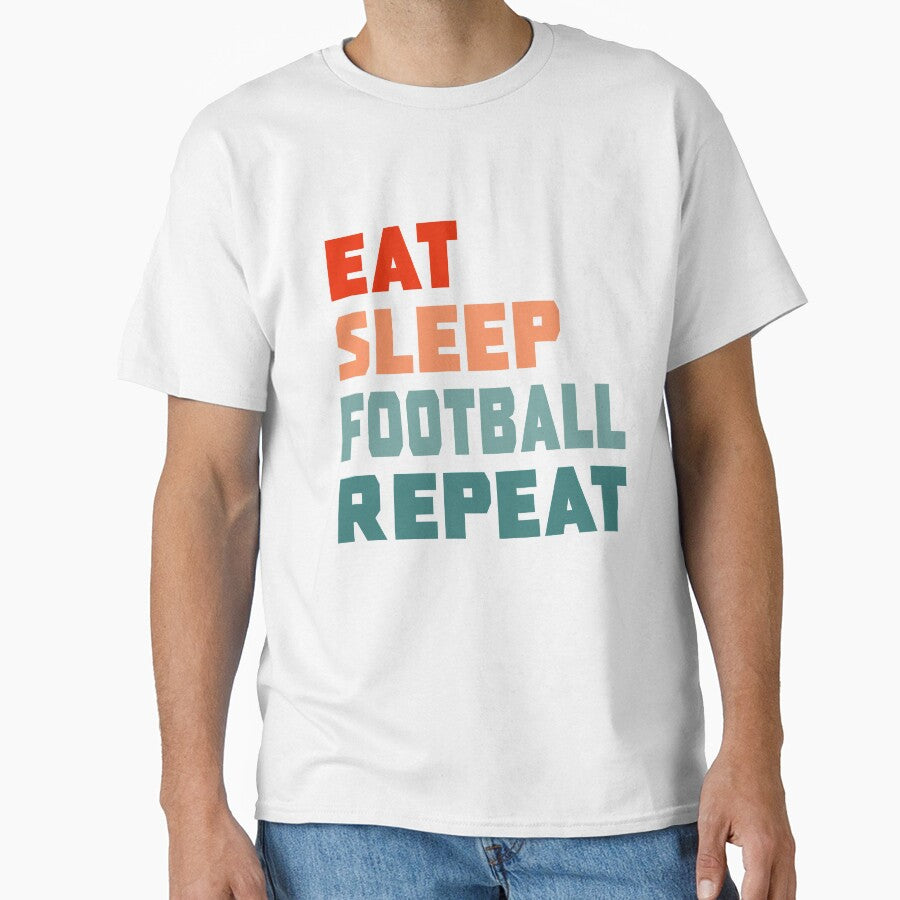Eat Sleep Football Repeat by PGPshop