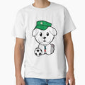 Soccer Player Furry Dog by Pet Station
