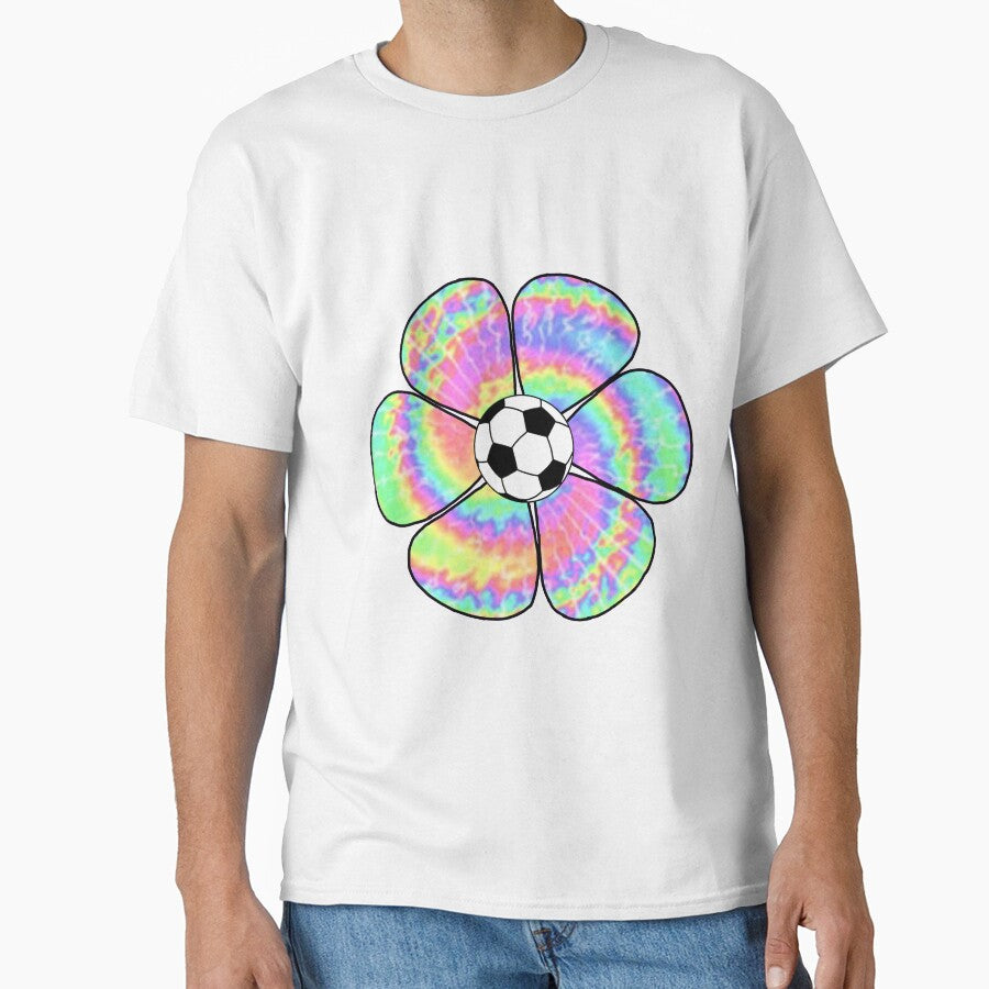 Tie dye soccer flower by Als10806