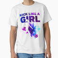 Kick Like A Girl Womens Soccer Fan Womens Soccer Team by Bria Jackson