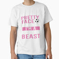 Pretty Face Soccer Beast, Don't Let Looks Fool You, Female Athlete Spirit by NADIASHOP86