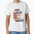Eat Sleep Football Repeat,  Love Football Vintage Gift by Mustaph-Shop