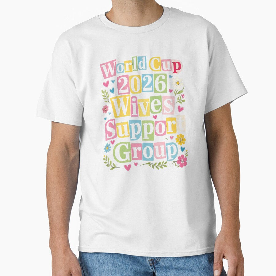 World Cup 2026 Wives Support Group Funny Soccer Meme USA Football Widow Humor by darkdotsdesigns