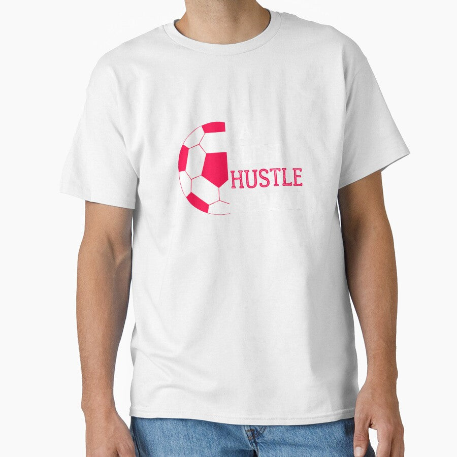 Eat Sleep Hustle Repeat, Eat Sleep Ball Repeat, Soccer Player Print by Auntieck