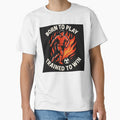 A soccer player with a ball in flames running and text by EchoOfSilence