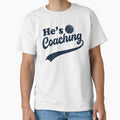 He’s Coaching – Funny Coach’s Wife Basketball Sports Life Humor by gunaone-design