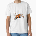 Tiger Jumping Soccer Ball Mascot by patrimonio
