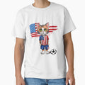 USA Sports Team: a Cat wearing colours of American Flag D10 by PerfectDay2Play