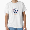 Eat Sleep Soccer Repeat Shirt, Funny Soccer Quote Tee, Soccer Fan Gift, Football Lover Apparel, Sports Lifestyle Design by gluxdesing