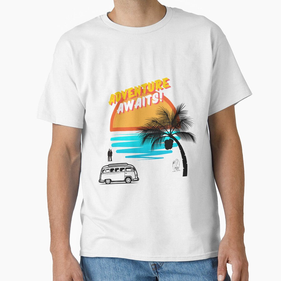 Adventure Awaitssea Classic T Shirt Hoodie, Sweatshirt | CoreVibeTees.com