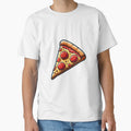 A Slice Of Pepperoni Pizza Classic T Shirt Hoodie, Sweatshirt | CoreVibeTees.com