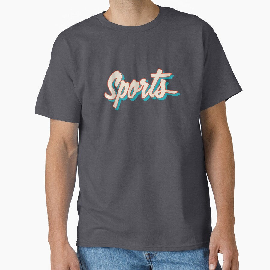 Big Sports - Teal Shadow Classic T-Shirt Hoodie, Sweatshirt | CoreVibeTees.com