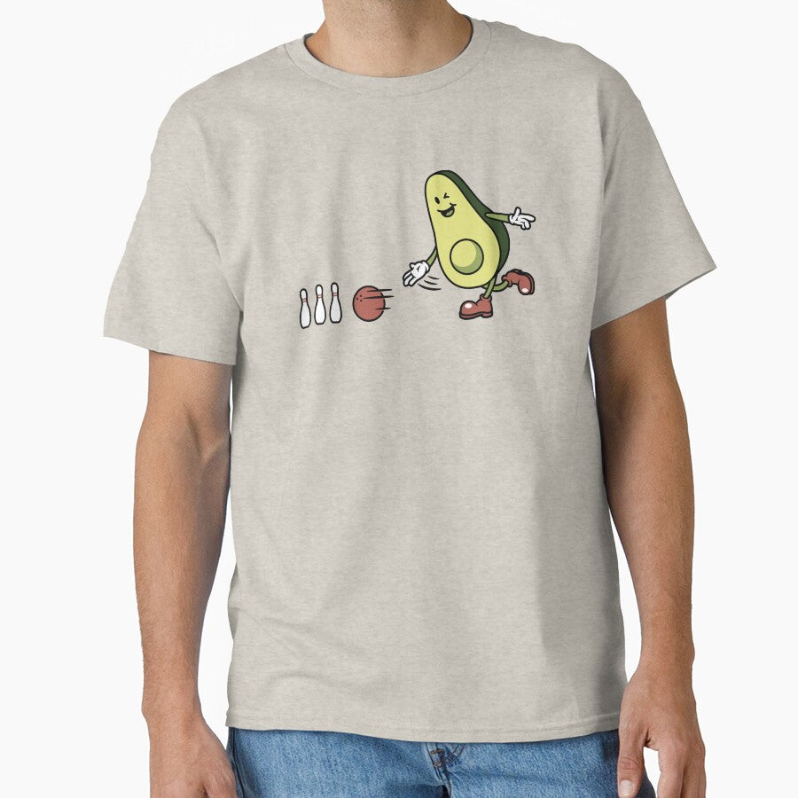 Avocado Playing Bowling by Quilimo Studio