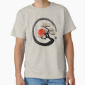Enso Circle and Bonsai Tree on Canvas by k9printart