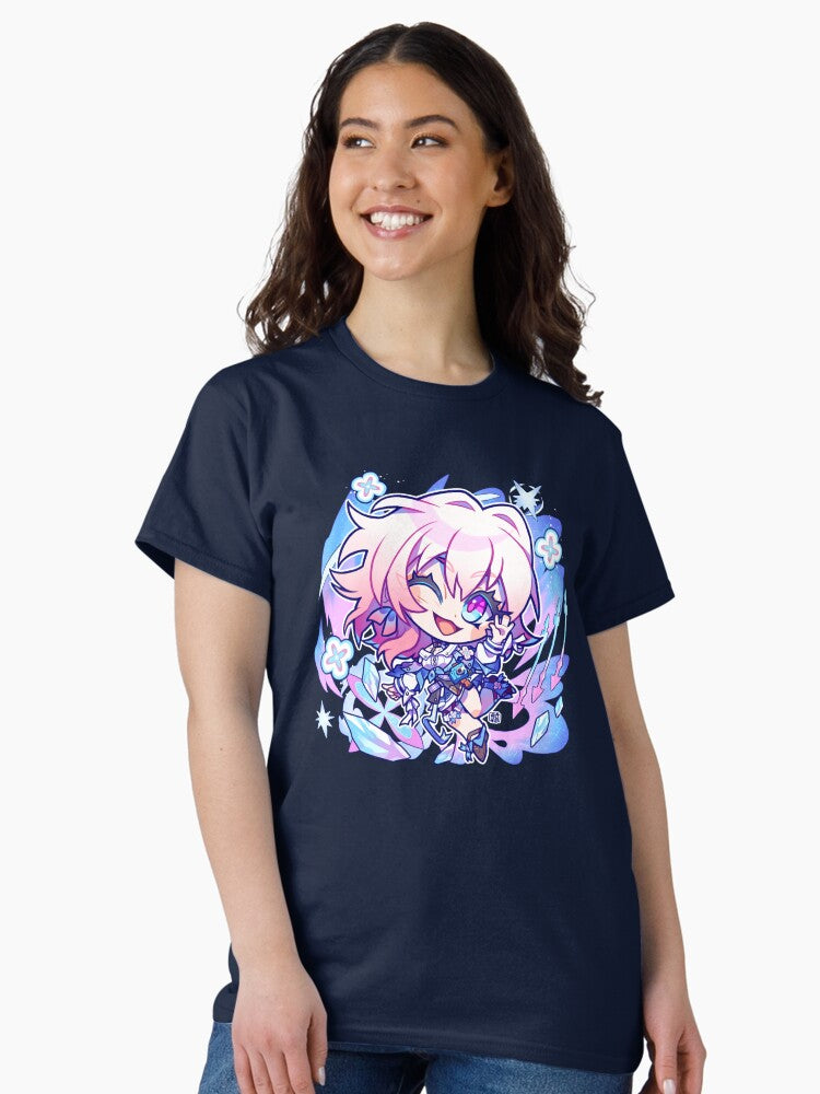 March 7th [Splash] Classic T-Shirt Hoodie, Sweatshirt | CoreVibeTees.com (Image 2)