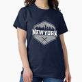 Bronx New York Baseball Modern Ny City Skyline Graphic Logo Classic T Shirt Hoodie, Sweatshirt | CoreVibeTees.com