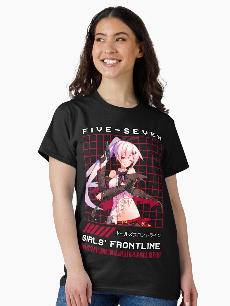 DOLLS FRONTLINE - FIVE-SEVEN Classic T-Shirt Hoodie, Sweatshirt | CoreVibeTees.com (Image 2)