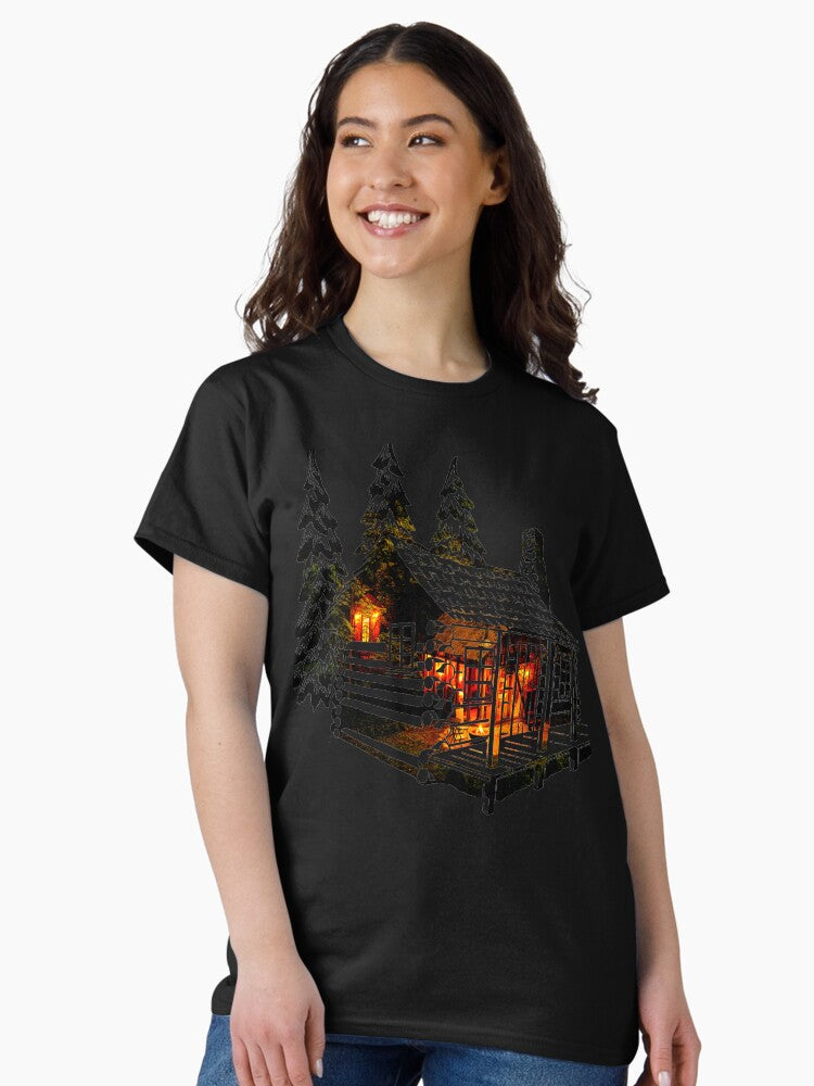Swift Move To Cabin In Candlelight in The Trees Classic T-Shirt Style001 Hoodie, Sweatshirt | CoreVibeTees.com (Image 2)