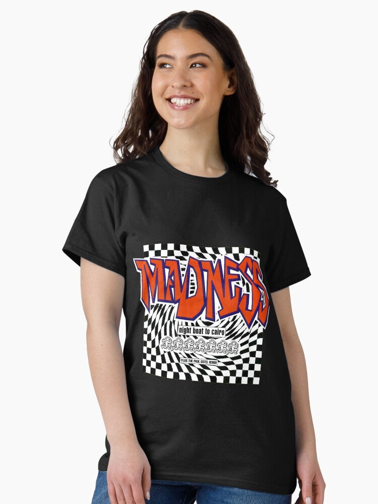 Madness British Ska 2 tone band "Night boat to cairo" cover Classic T-Shirt Hoodie, Sweatshirt | CoreVibeTees.com (Image 2)