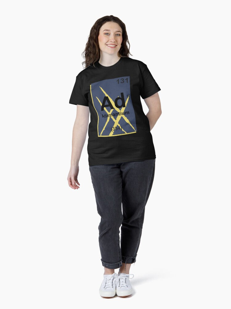 Adamantium Periodic Table - X23 Classic T-Shirt Style001 Hoodie, Sweatshirt | CoreVibeTees.com (Image 4)