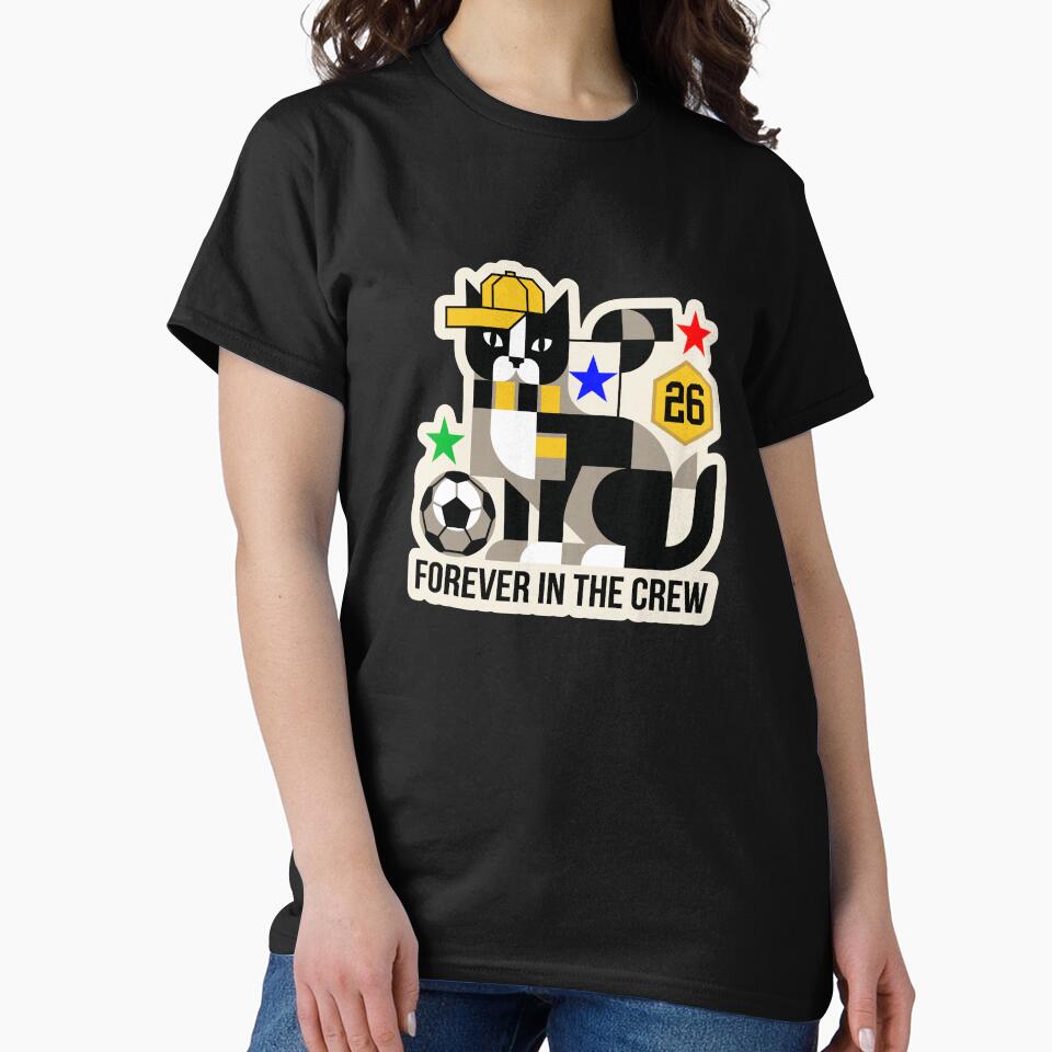 Geometric Cat Supporter: Forever in the Crew. by ZUMERI