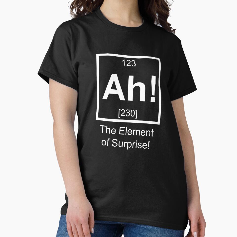 Ah! The element of surprise! Essential T-Shirt by NewFlameDesign