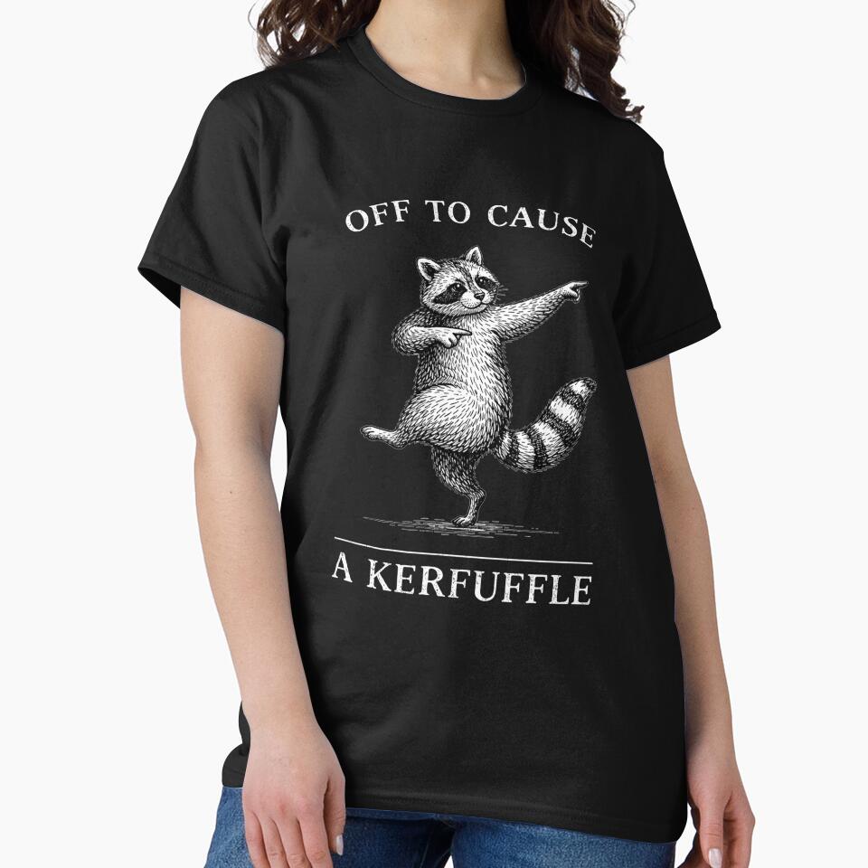 Off To Cause A Kerfuffle - Raccoon by Lichtisign