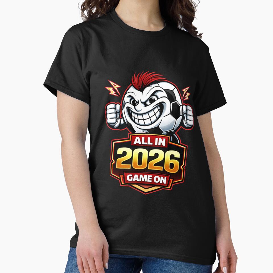 All in 2026 soccer fan design by Prime legend