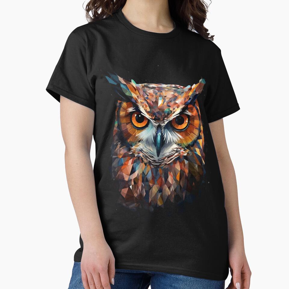 Polygonal Owl Head by UlDesigns