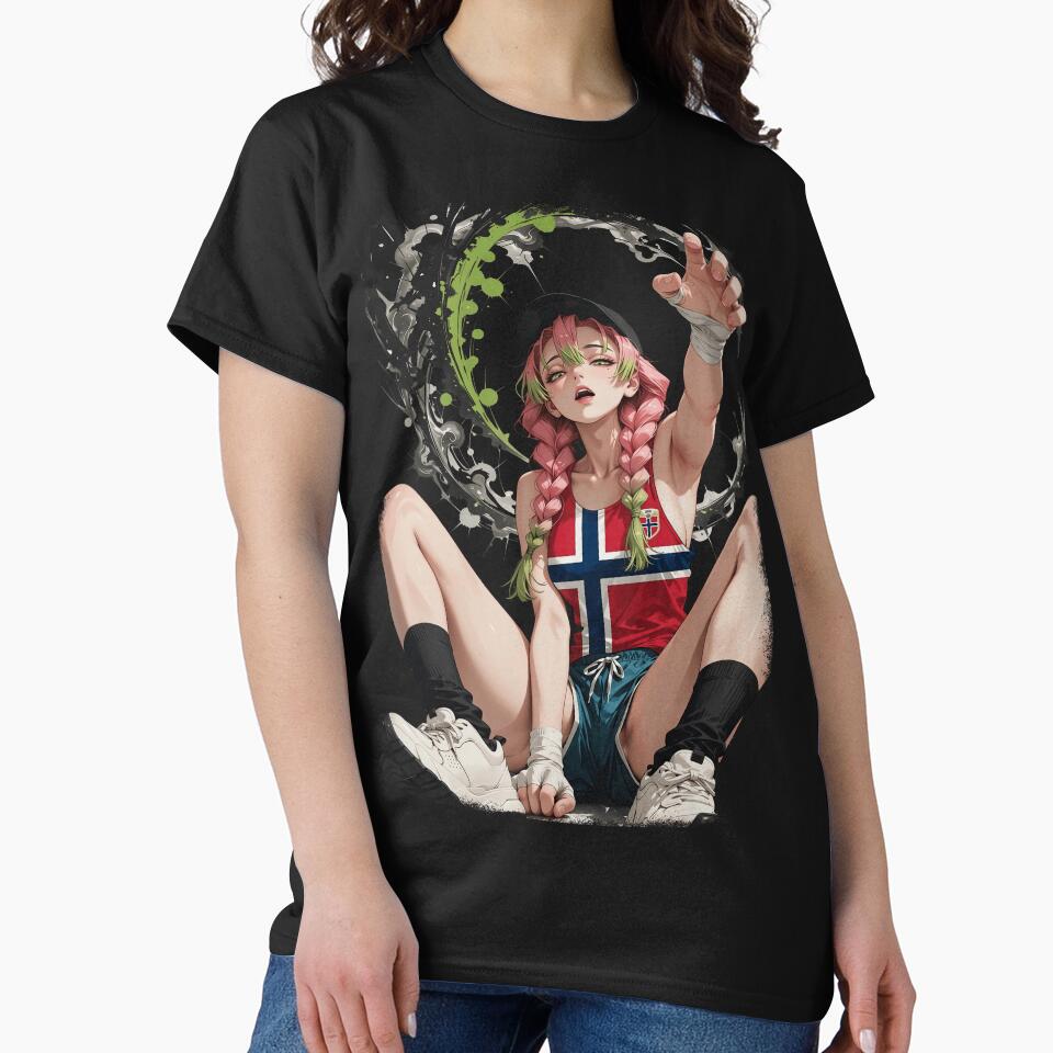 Norway Soccer Waifu Grunge by Senpai Syndicate