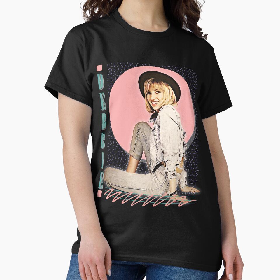 Retro Debbie Gibson Retro 80S Aesthetic Design by MikeBins1998