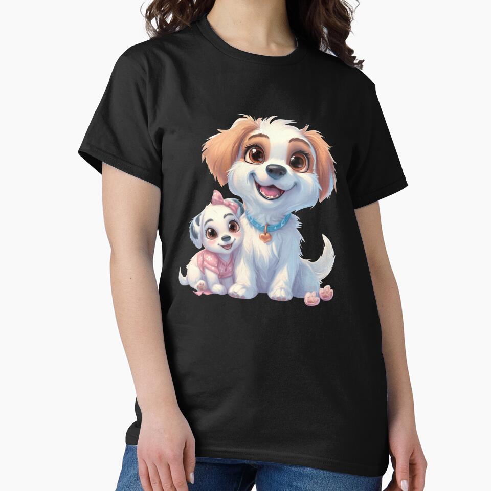 Cute mother dog and puppy! by fribabywonder