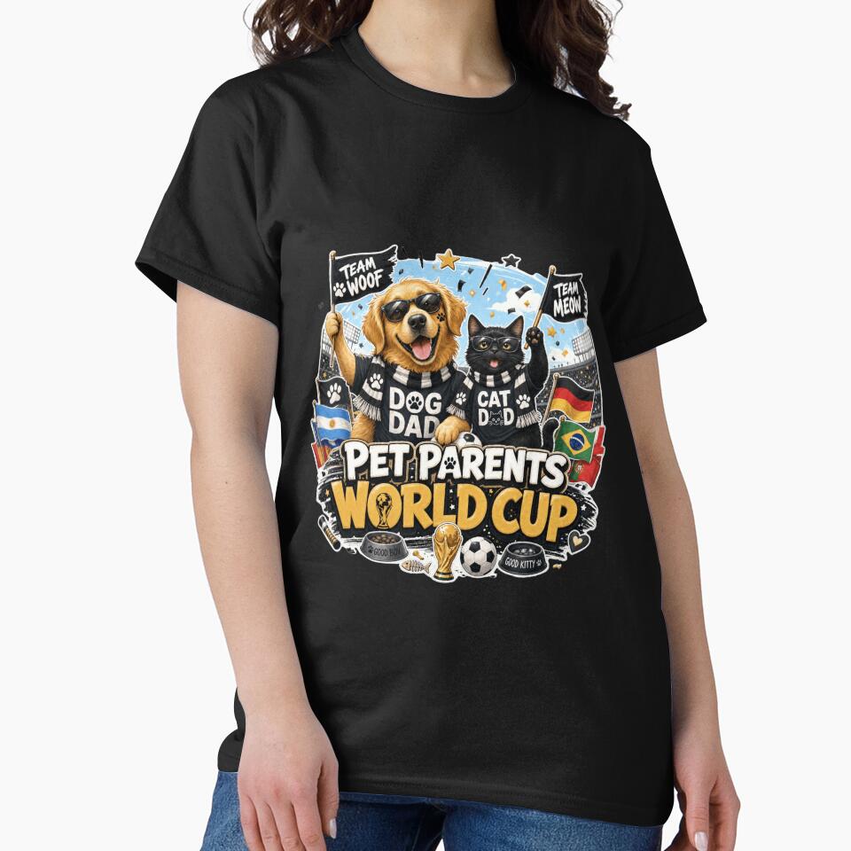 Multi Pet Parent World Cup Fans Dog Cat Kawaii Sticker by Ashley critters