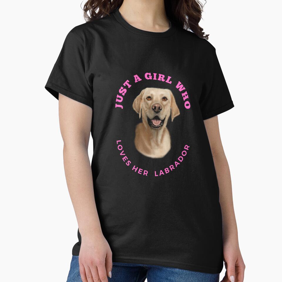 Just a girl who loves her labrador by johnnie2749