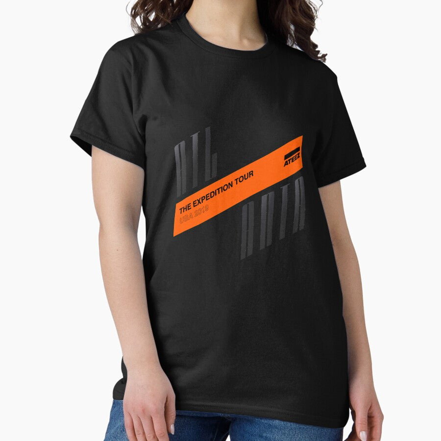 Ateez Expedition Usa Tour Atlanta Concert Merch T Shirt Classic T Shirt Hoodie, Sweatshirt | CoreVibeTees.com