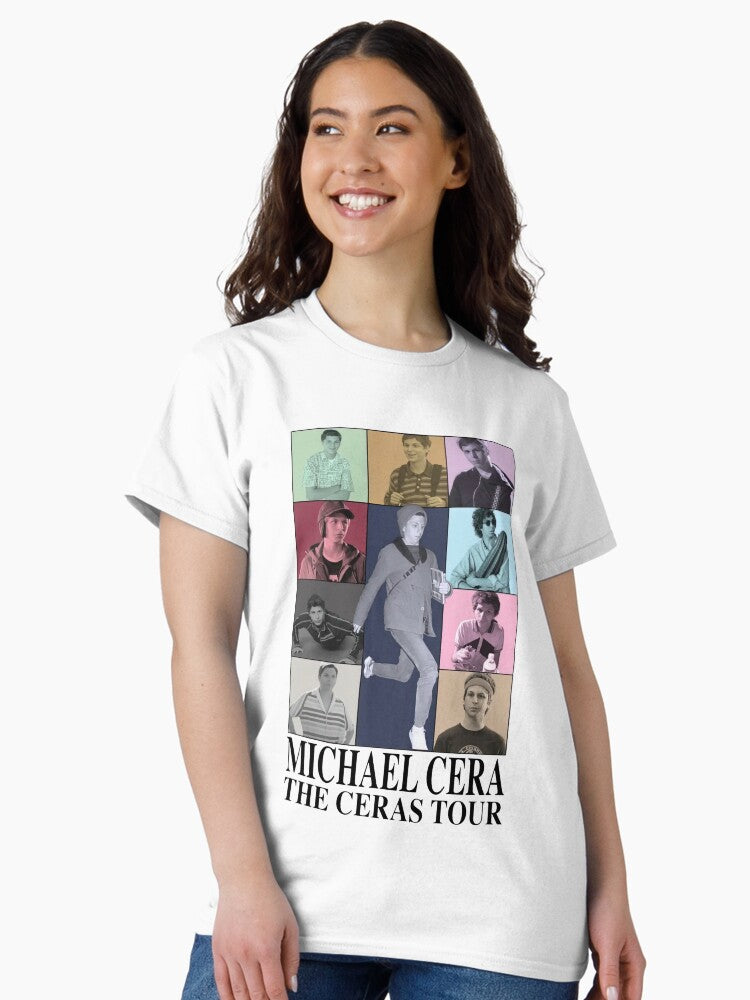 Michael Cera Eras Tour Classic T-Shirt Hoodie, Sweatshirt | CoreVibeTees.com (Image 2)