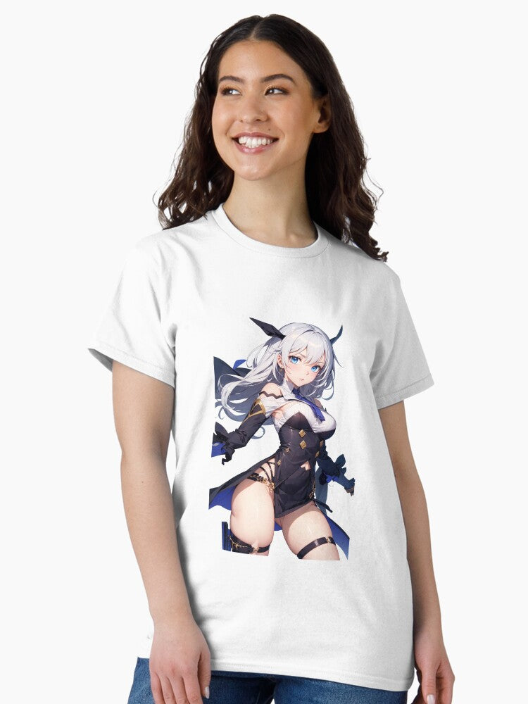 Kallen Kaslana - Honkai Impact 3rd Fanart Classic T-Shirt Hoodie, Sweatshirt | CoreVibeTees.com (Image 2)