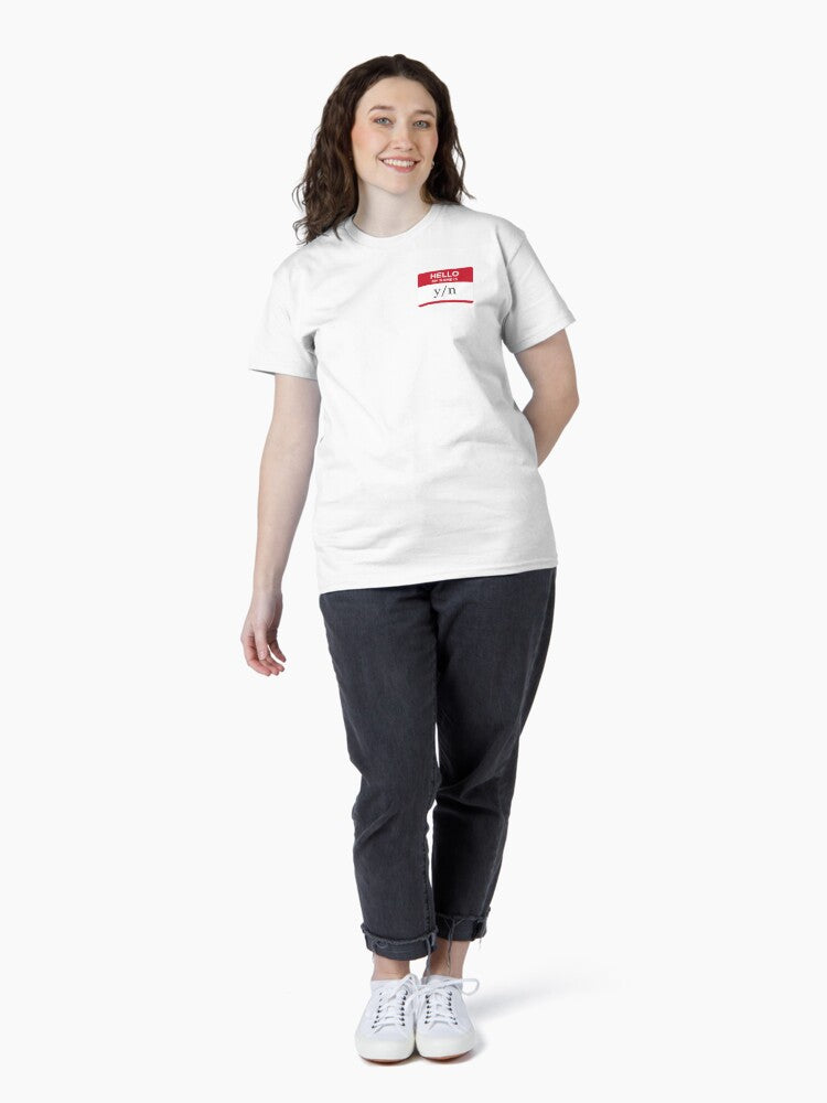Y/N Classic T-Shirt Hoodie, Sweatshirt | CoreVibeTees.com (Image 4)