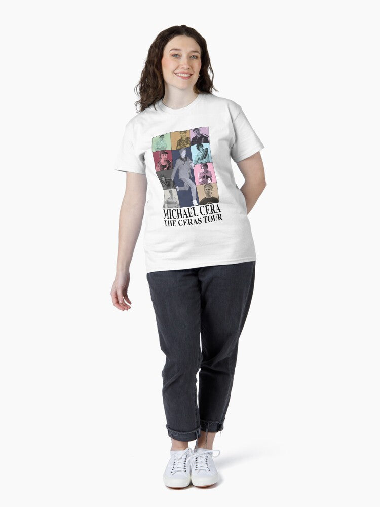 Michael Cera Eras Tour Classic T-Shirt Hoodie, Sweatshirt | CoreVibeTees.com (Image 4)