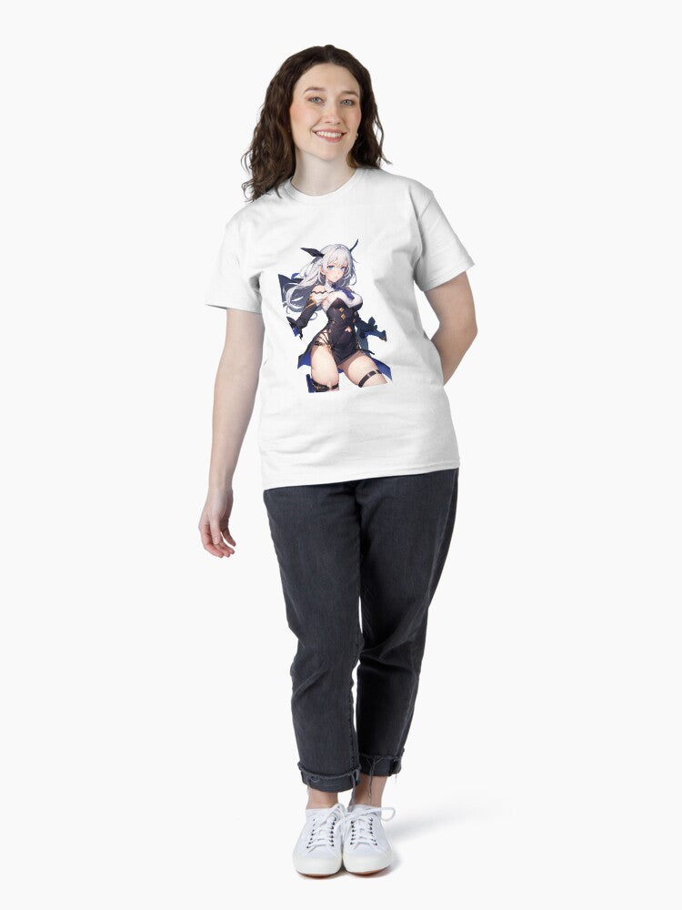 Kallen Kaslana - Honkai Impact 3rd Fanart Classic T-Shirt Hoodie, Sweatshirt | CoreVibeTees.com (Image 4)